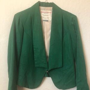 Cartonnier green blazer